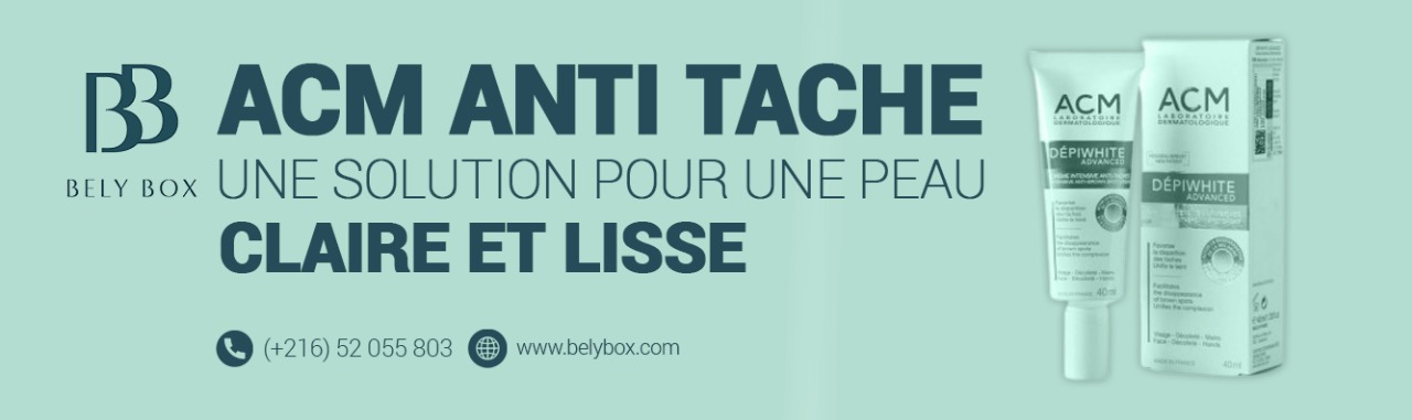 ACM Anti Tache: Une Solution pour une Peau Claire et Lisse