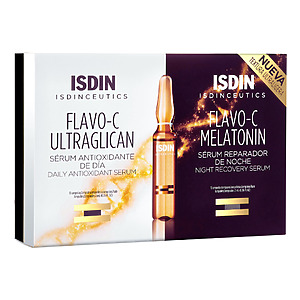 ISDIN FLAVO-C MELATONIN & ULTRAGLICAN - JOUR NUIT