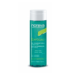 NOREVA EXFOLIAC GEL MOUSSANT DOUX