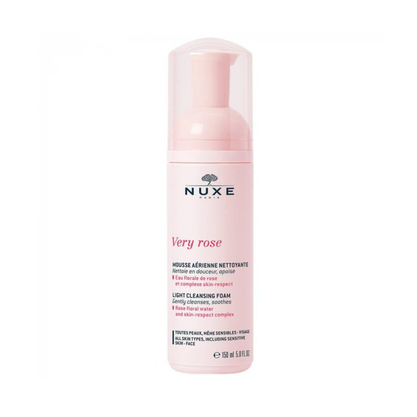 NUXE VERY ROSE MOUSSE AERIENNE NETTOYANTE 150ML