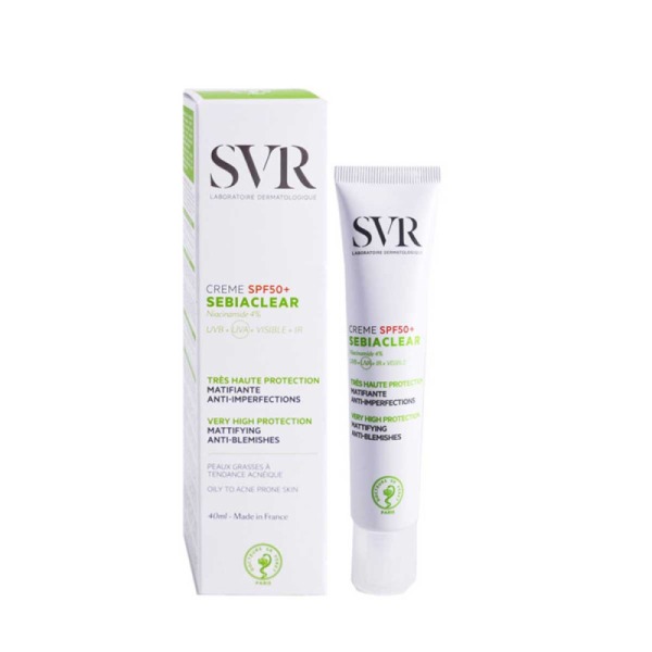 SVR SEBIACLEAR CREME SPF50+