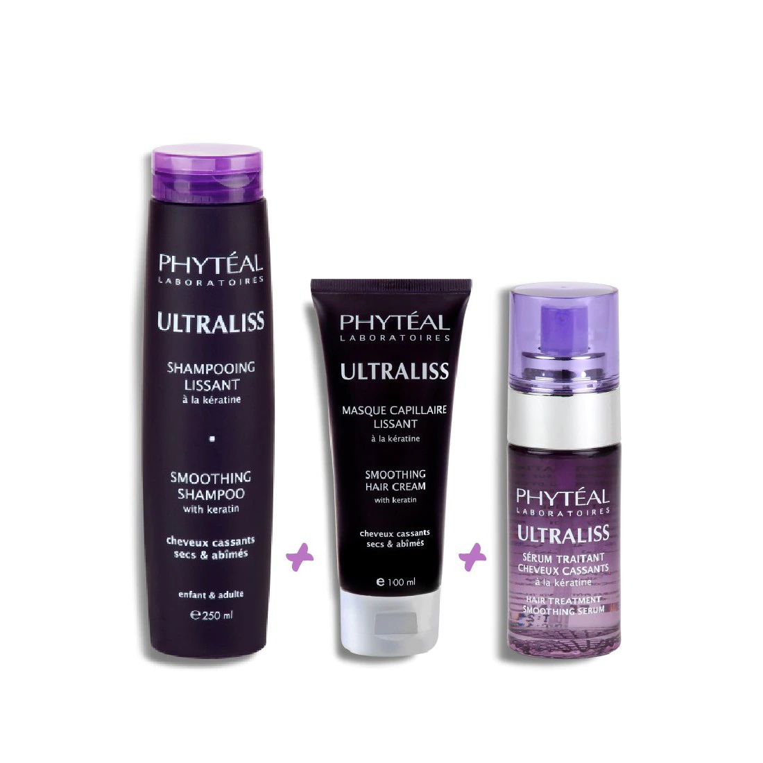 PHYTEAL PACK ULTRALISS SHAMPOING + MASQUE + SERUM