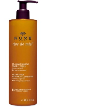 NUXE REVE DE MIEL GEL LAVANT SURGRAS 400ML