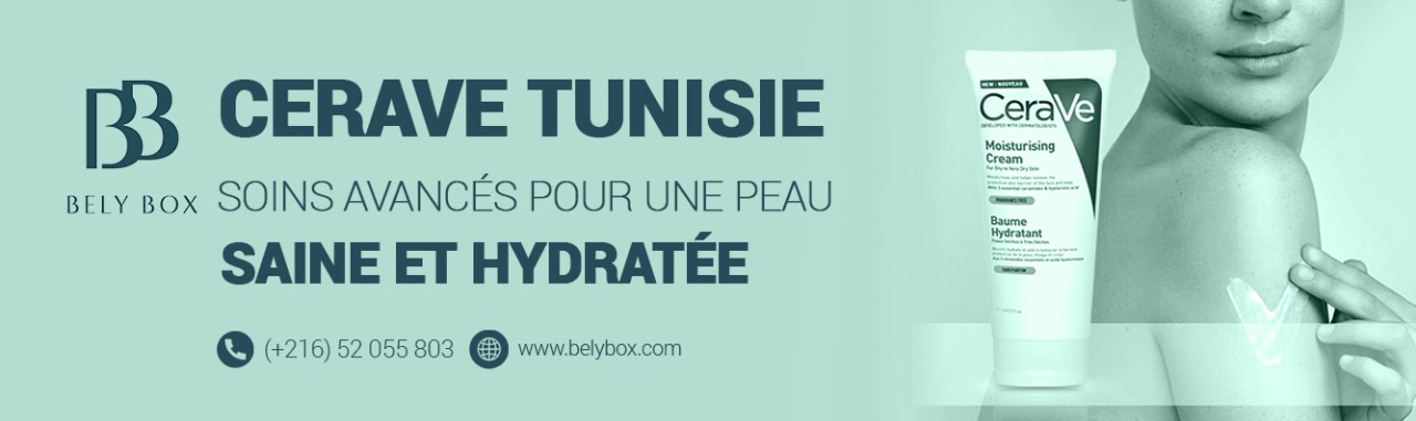 CeraVe Tunisie - Soins Avancés pour une Peau Saine et Hydratée
