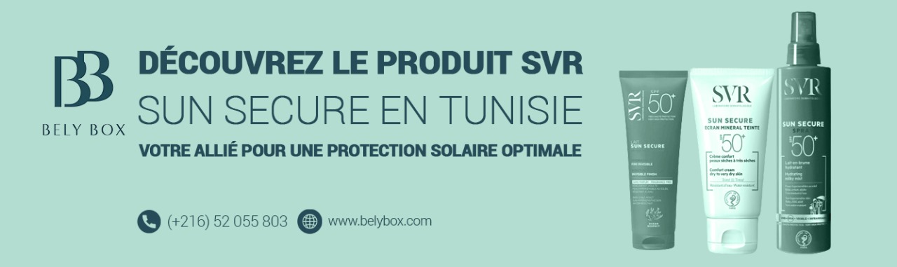 Découvrez le produit SVR Sun Secure en Tunisie : Votre Allié pour une Protection Solaire Optimale