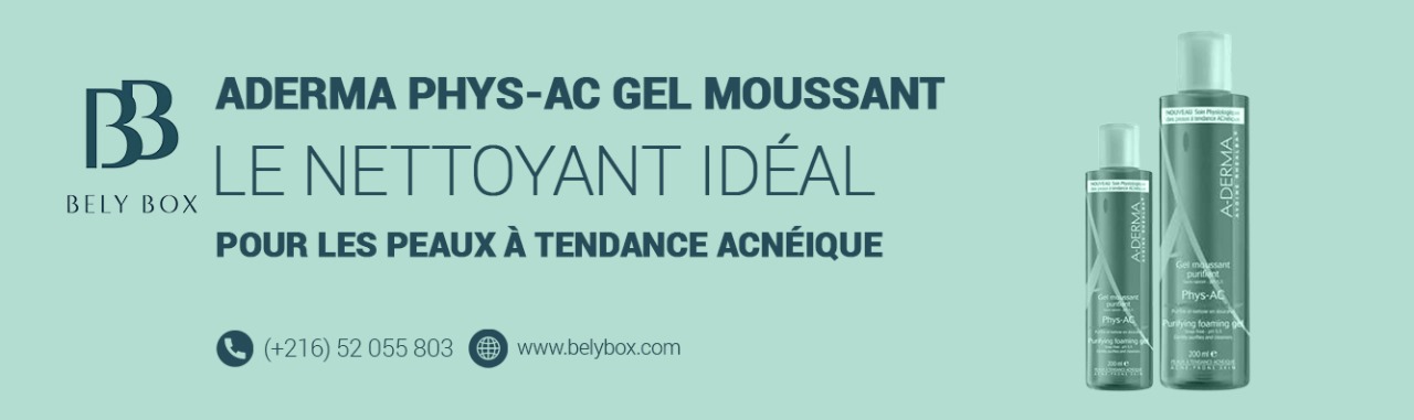 ADerma Phys-AC Gel Moussant: Le Nettoyant Idéal pour les Peaux à Tendance Acnéique