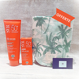 PACK SVR SUN SECURE SPF50+ BLUR +LAIT 250ML+(BOURSE OFFERTE)