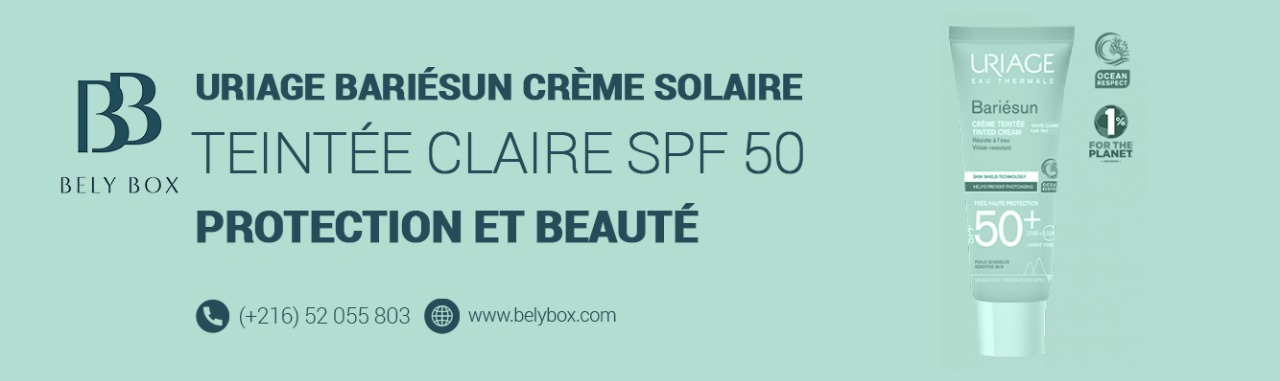 Uriage Bariésun Crème Solaire Teintée Claire SPF 50