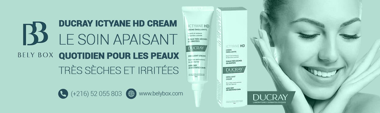 Ducray HD Ictyane Cream - Le Soin Apaisant Quotidien pour les Peaux Très Sèches et Irritées