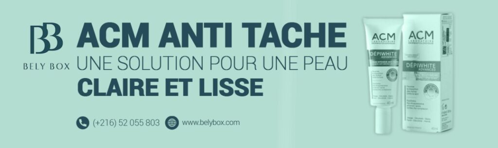 ACM Anti Tache: Une Solution pour une Peau Claire et Lisse
