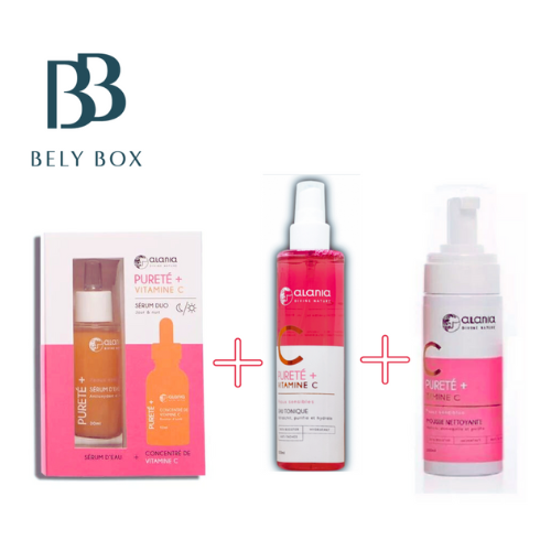 ALANIA PACK VITAMINE C SERUM + MOUSSE NETTOYANTE + EAU TONIQUE