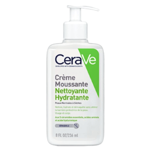 CERAVE CREME MOUSSANTE NETTOYANTE HYDRATANTE