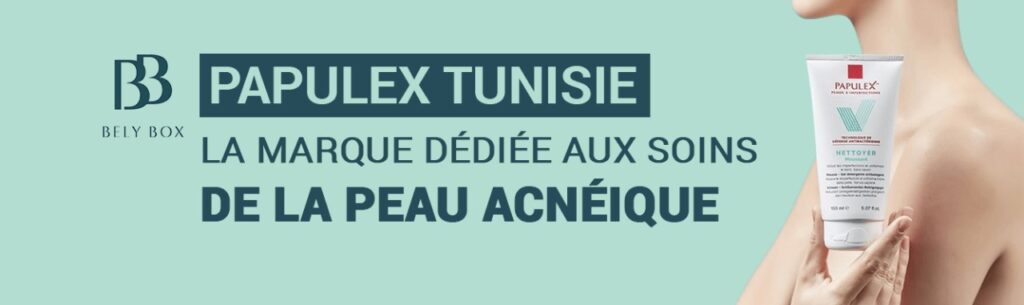 Papulex Tunisie : La Marque Dédiée aux Soins de la Peau Acnéique