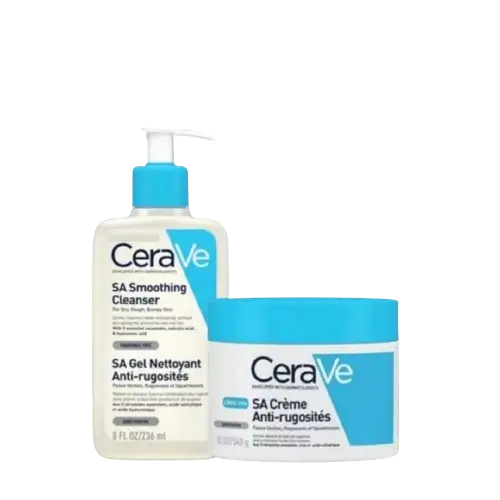 CERAVE PACK SA ANTI-RUGOSITES GEL NETTOYANT + CREME