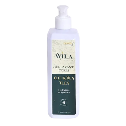 WILA  COSMETICS GEL LAVANT FLEUR DES ILES  CORPS 350ML