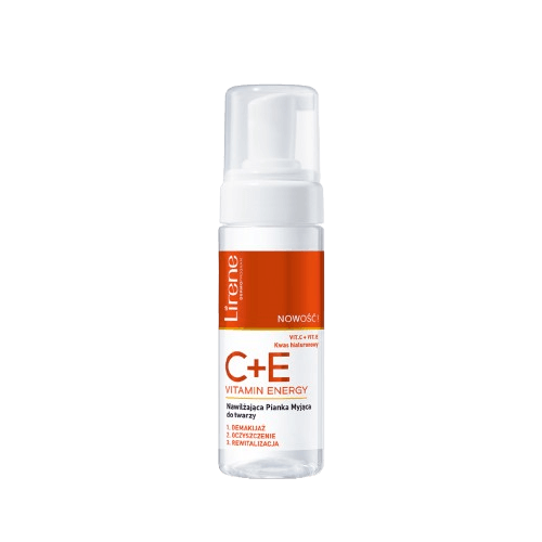 LIRENE C + E VITAMIN ENERGY MOUSSE NETTOYANTE HYDRATANTE