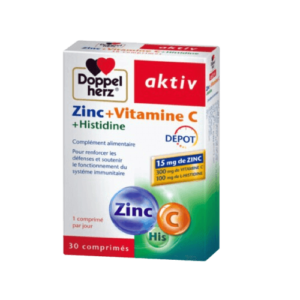 AKTIV ZINC+HISTIDINE+VITAMINE C 30 COMPRIMES