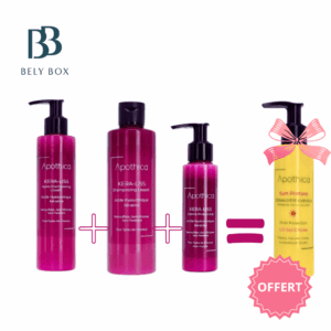 APOTHICA PACK KERA-LISS PACK (SHAMPOING + APRES SHAMPOING + CREME PROTECTRICE) =ECRAN CHEVEUX OFFERT