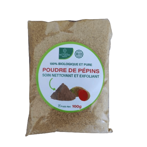 BIO TUNISIA MAHDIA POUDRE  DE PEPINS DE FIGUE DE BARBARIE