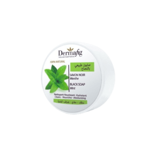 DERMAFIG SAVON NOIR MENTHE