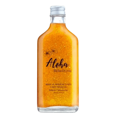 INODERMA ALOHA HUILE AU MONOI DE TAHITI PAILLETEE GOLD 100ML