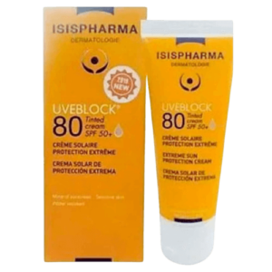 ISISPHARMA UVEBLOCK CREME SPF80+ TEINTE 40ML