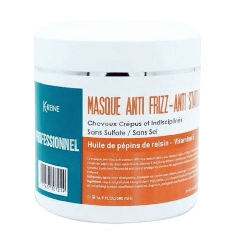 K-REINE MASQUE ANTI FRIZZ  ANTI STATIQUE 500ML