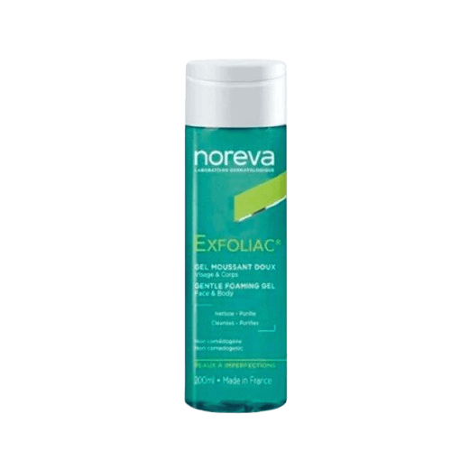 NOREVA EXFOLIAC GEL MOUSSANT DOUX 200ML