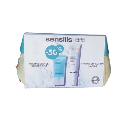 SENSILIS SKIN LAB TROUSSE PHOTOCORRECTION [HA50+]  INVISIBLE 50ML+ HYDRA ESSENCE SORBET GEL 40ML(-50%)