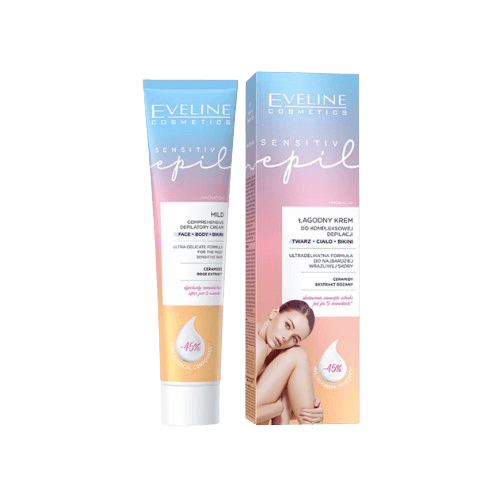 EVELINE CREME L'EPILATION DU VISAGE ET CORPS 125ML