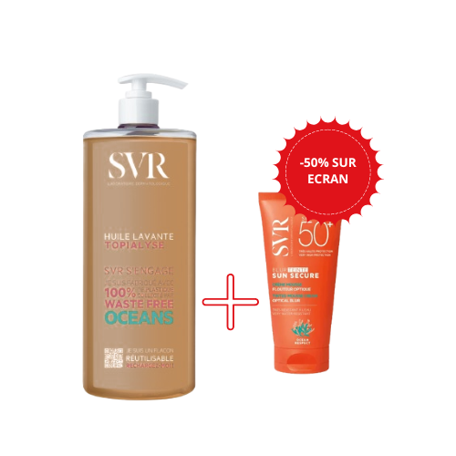 SVR PACK HUILE LAVANTE+ ECRAN BLUR SPF50+