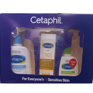 CETAPHIL COFFRET SUN LIPOSOMAL+GENTLE SKIN+LOTION HYDRATANT OFFERT