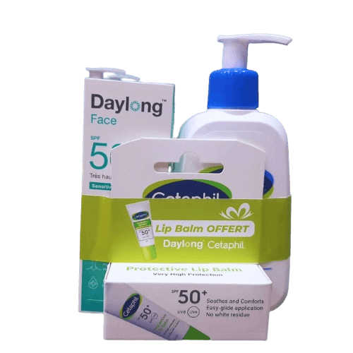 DAYLONG COFFRET GEL CREME 50ML +OILY SKIN 236ML +LIP BALM OFFERT