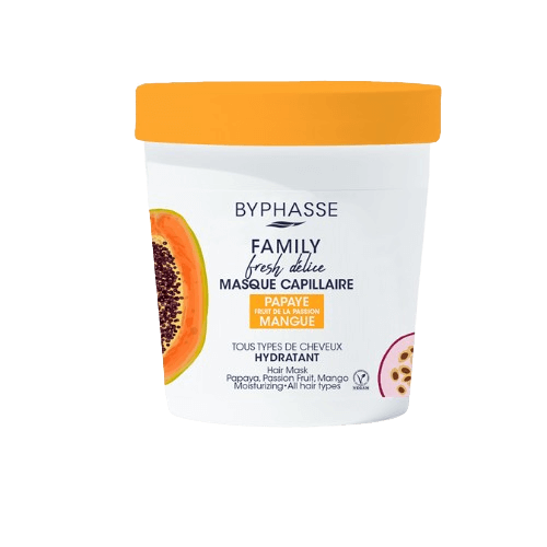 BYPHASSE MASQUE CAPILLAIRE FAMILY FRESH DÉLICE PAPAYE ET MANGUE 250Ml