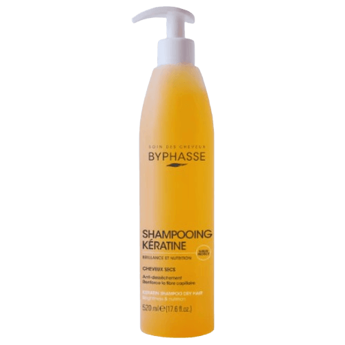 BYPHASSE SHAMPOOING À LA KÉRATINE LIQUIDE 520ML