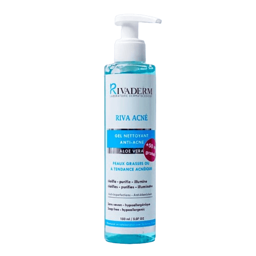 RIVADERM RIVA CLEAR  ACNE GEL NETTOYANT 150ML
