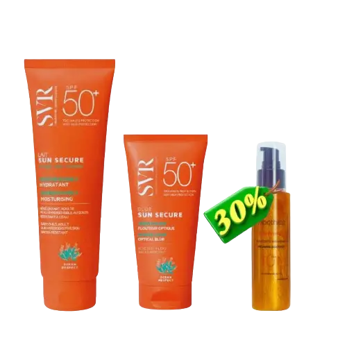 PACK SVR SUN SECURE SPF50+ BLUR + LAIT 250ML+ (APOTHICA -30%)