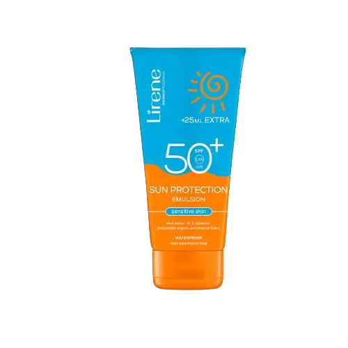LIRENE SUN PROTECTION EMULSION SENSITIVE SKIN SPF50+ 175ML