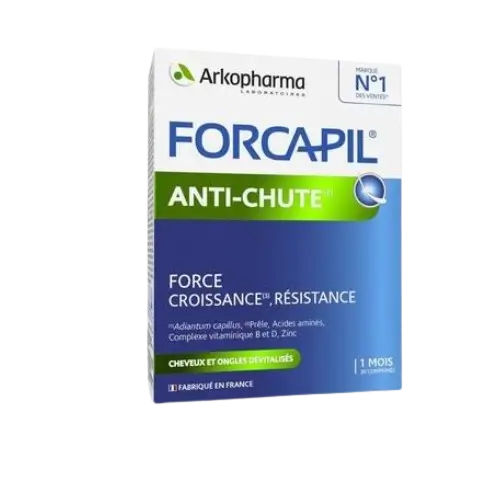 FORCAPIL ANTI CHUTE CHEVEUX ET ONGLES BT30