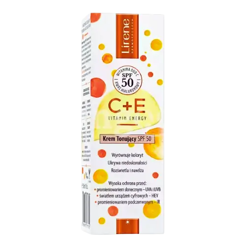 LIRENE VITAMINE ÉNERGIE C+E ECRAN TENITE SPF50 30ML